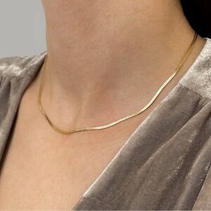 Thatch Mini Dani Herringbone Necklace